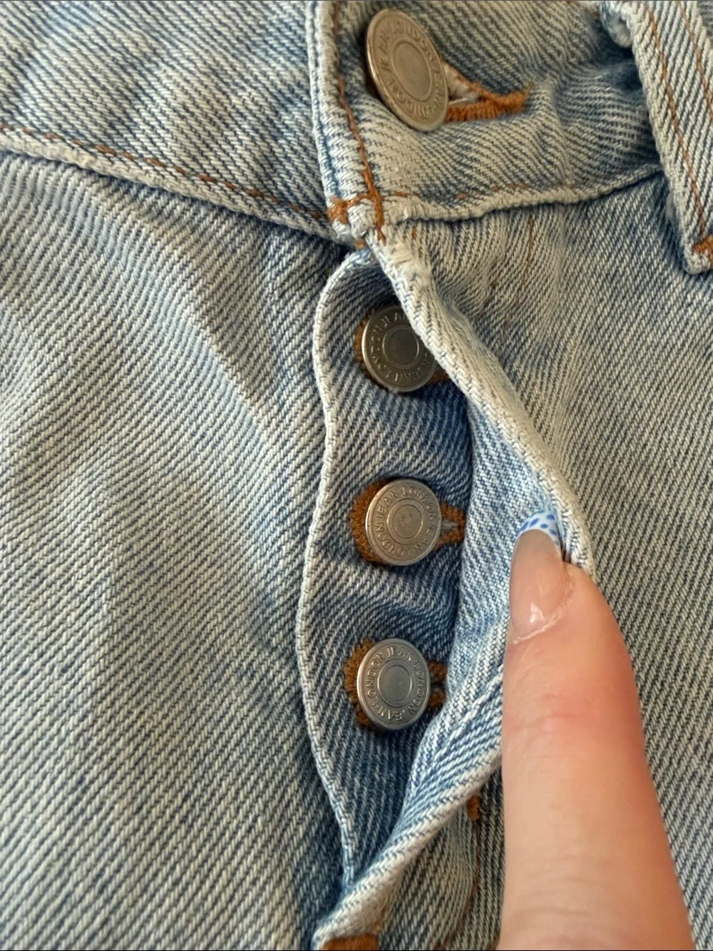 Vintage London Jean Victoria Secret Capri
